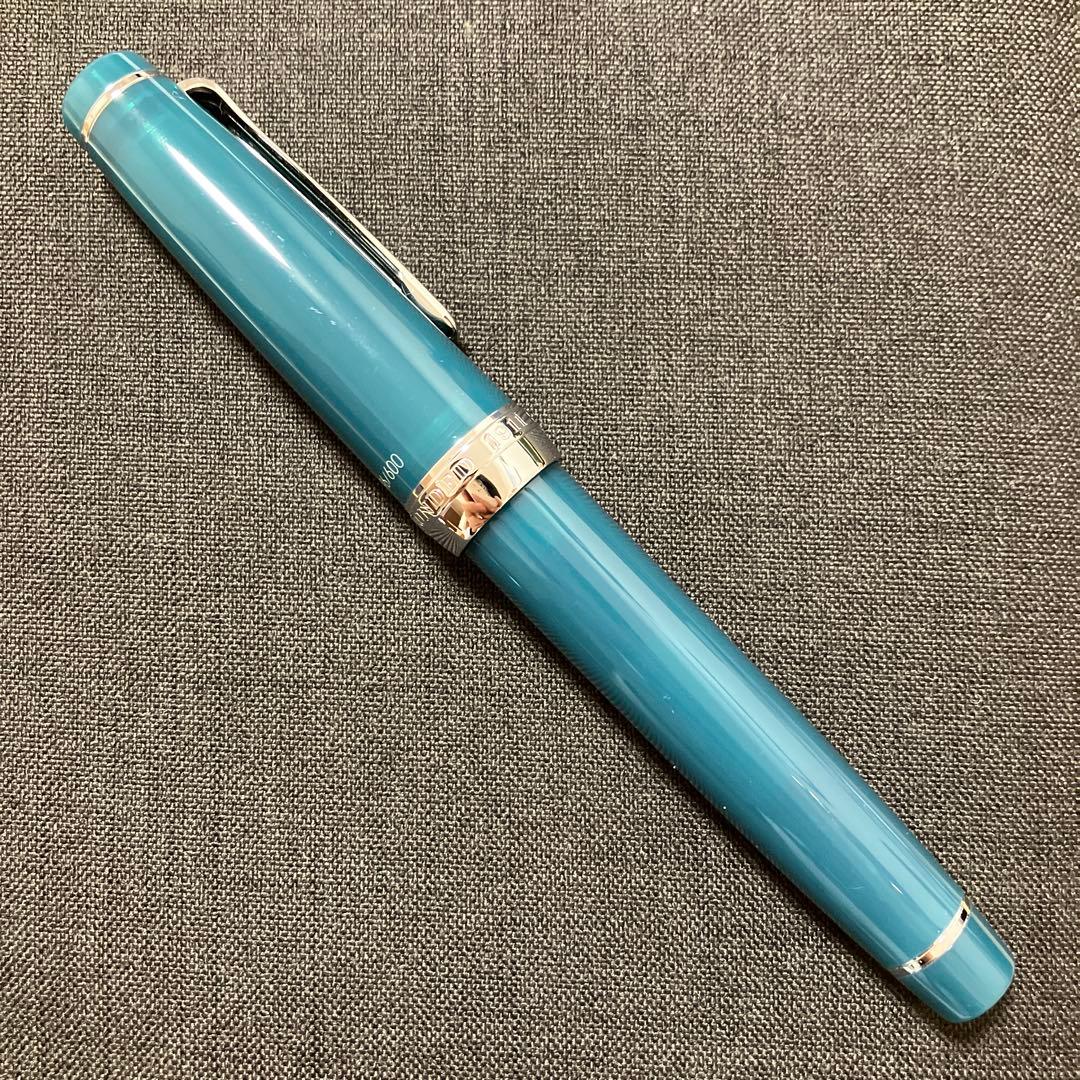 セーラー万年筆 プロギア銀 オーシャン 細字 F 21k