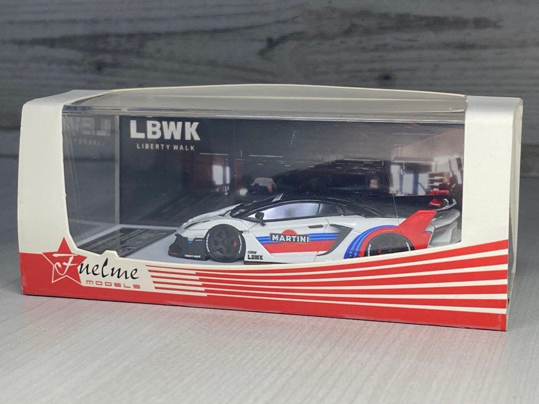 ミニカー FuelMe 1/64 LBWK 700 GT EVO MARTINI