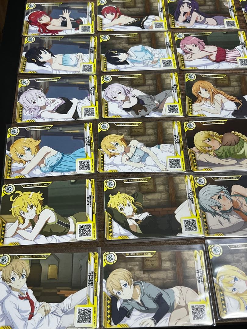 ソードアート・オンラインアーケード　SAOAC 添い寝カードまとめ売り　45枚