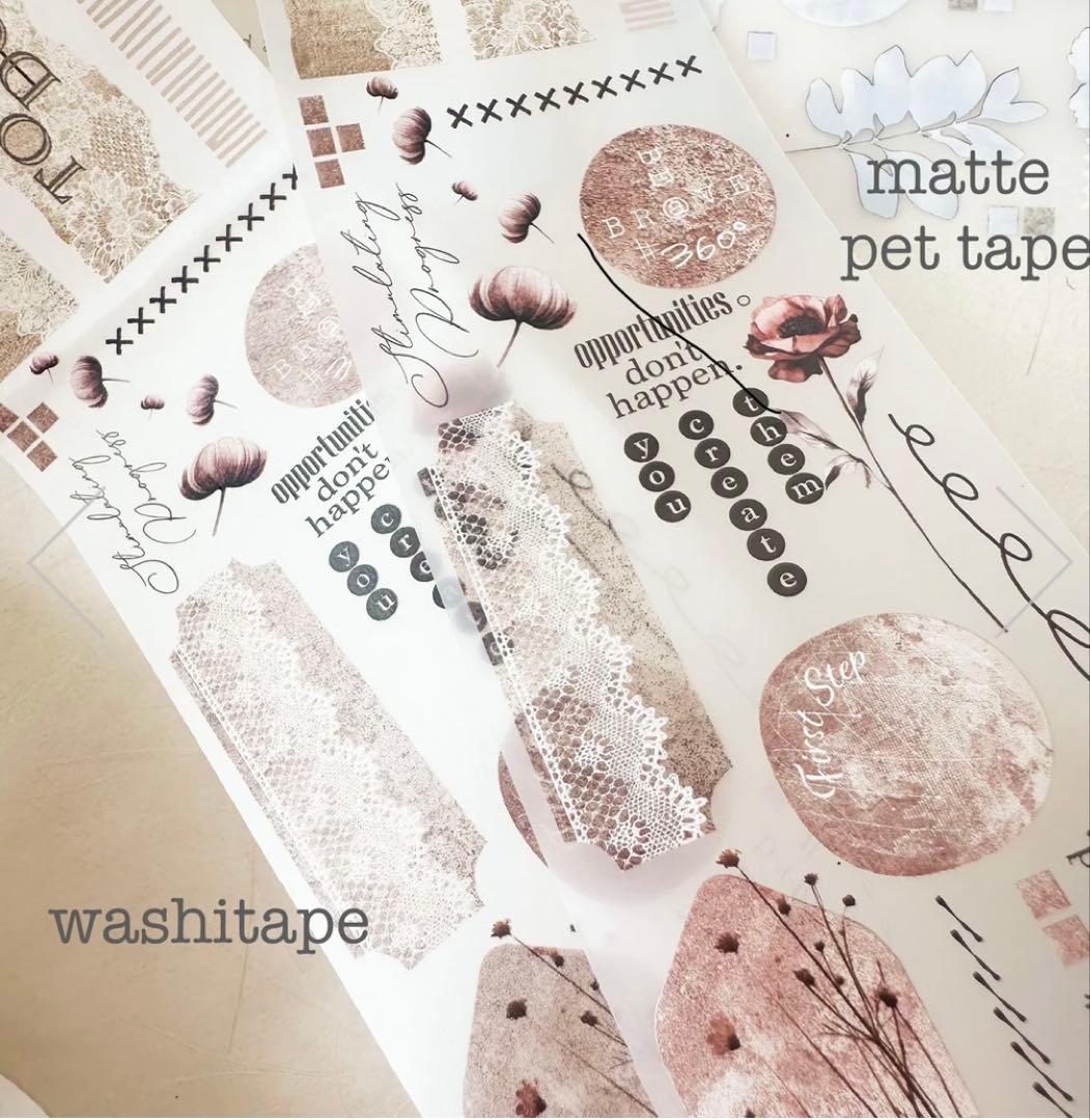 ⭐️SALE⭐️Journal pages 海外マスキングテープ マステ【1553】