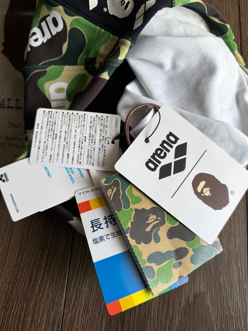 A BATHING APE arena カモフラ水着