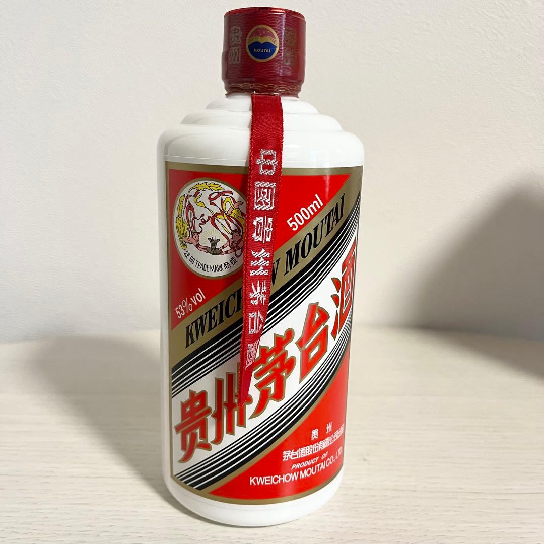貴州茅台酒 マオタイ酒 2025 500ml 箱/冊子/グラス付 中国酒 未開栓
