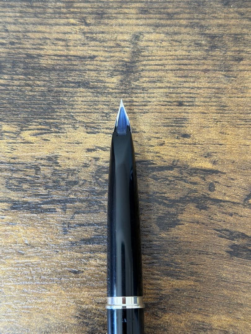 新品未使用　1976年製　蝕刻　エリート　18金　万年筆　パイロット　細字