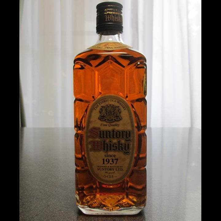 非売品】角瓶生誕70周年記念サントリーウイスキー特角 箱付き未開栓
