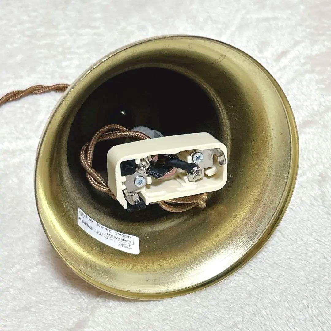 ガラスモザイク　ペンダント照明　レトロ　アンティーク　照明　LED 3個セット