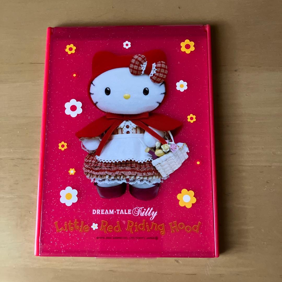 平成レトロ ハローキティ 赤ずきん カガミ - メルカリ