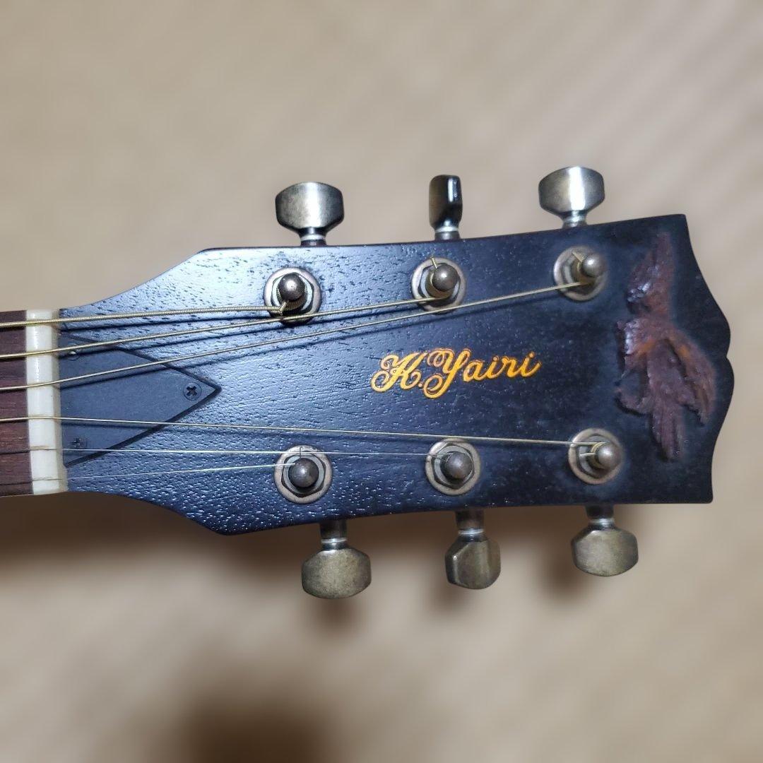 ヤイリ 桶ギターOK-1 木製アコースティックギター 蝶のサウンドホール