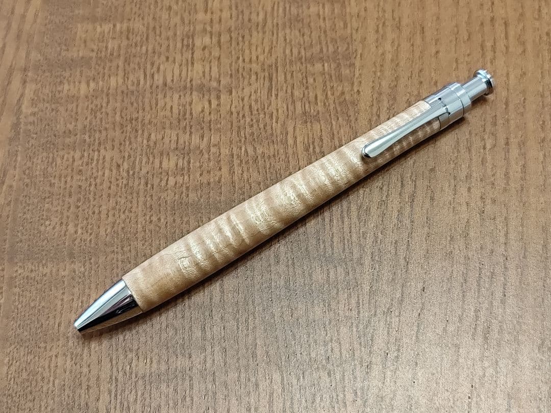 工房楔　楓 縮杢　ルーチェペン　　検索　野原工芸　クラフトエー　S20