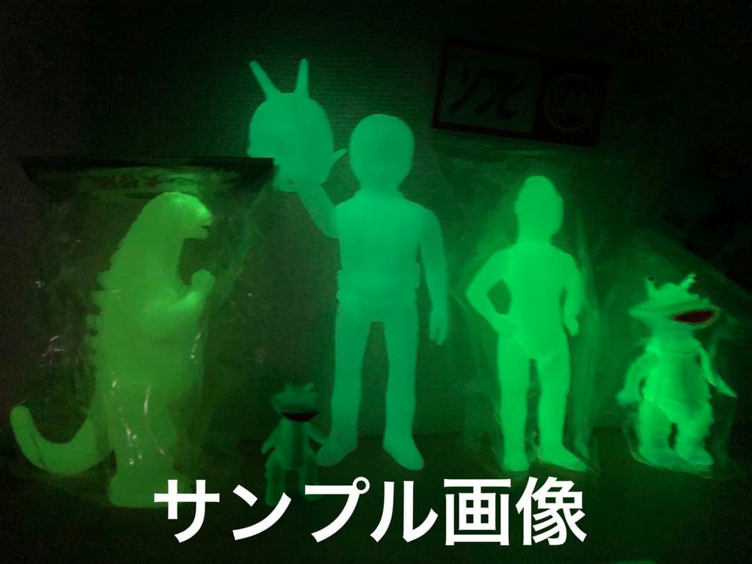 面取れ★仮面ライダーV3★2体セット★蓄光版　石森プロ　ポピーJAPAN