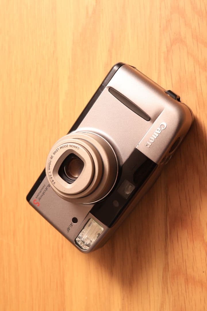 フィルムカメラ Canon Autoboy S オートボーイ フィルム電池付