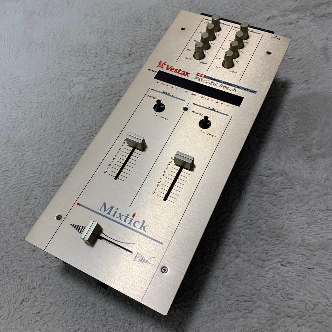 Vestax PMC-06 純正アダプター付き 動作品 送料無料 Vestax PMC-06 pro vca 黒 純正アダプター付き｜Yahoo!フリマ