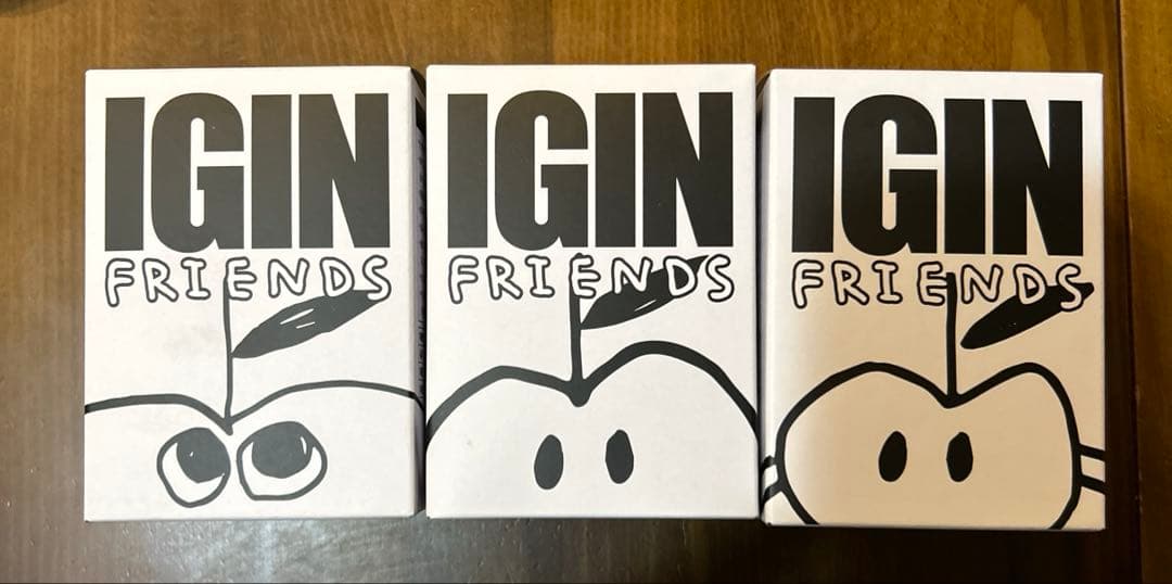 IGIN FRIENDS キーホルダー3点Set① BTS ジン