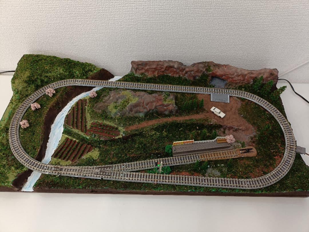 TOMIX 卓上ジオラマ レイアウト パワーユニット 電車 ストラクチャ 信号付