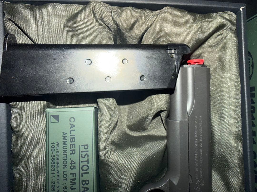 【新品同等】M1911A1 COLT GOVERNMENT ガスガン