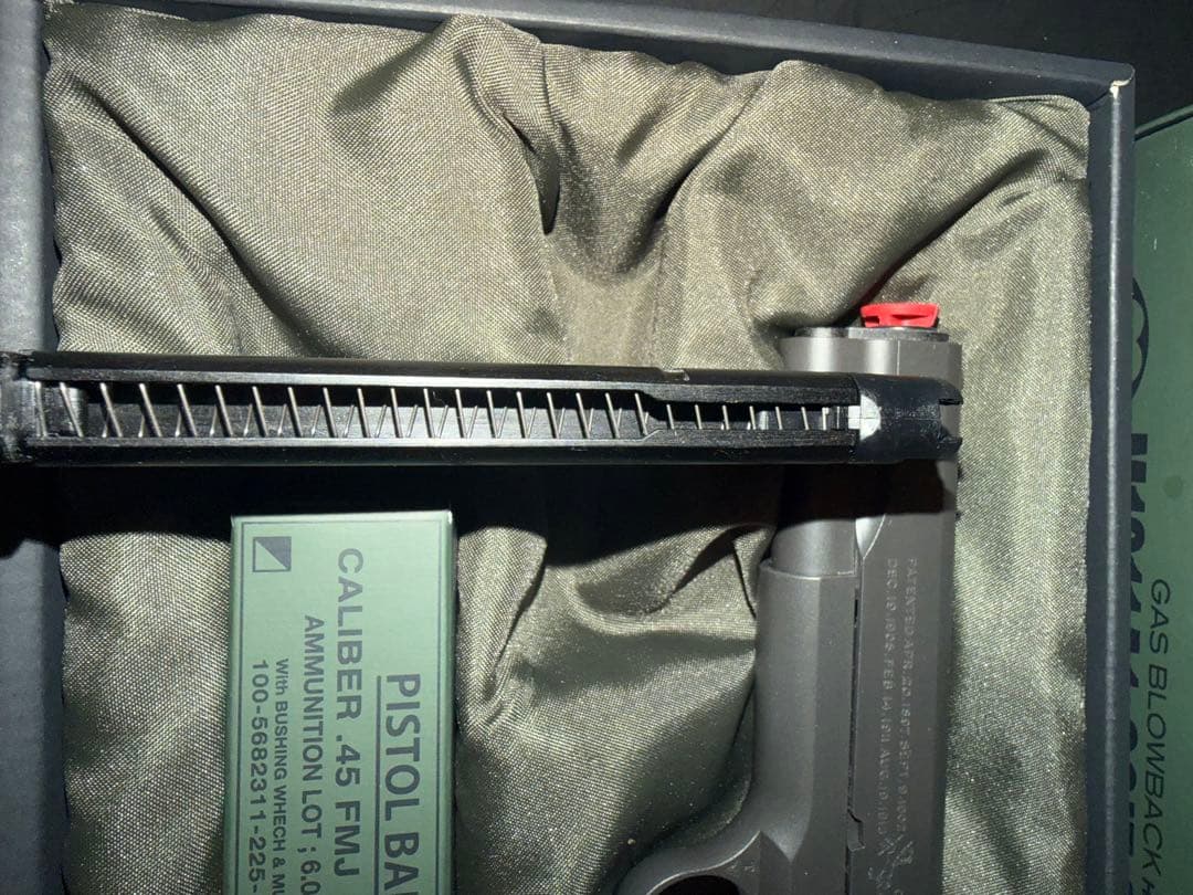 【新品同等】M1911A1 COLT GOVERNMENT ガスガン