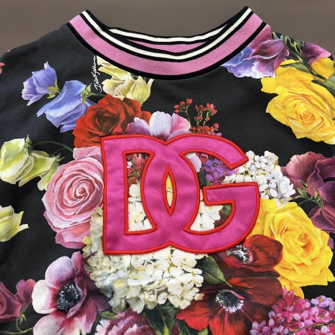 Dolce & Gabbana 花柄 トレーナー　7歳から8歳