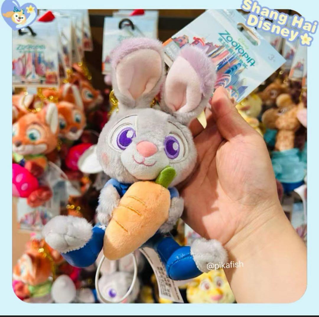 リクエスト2点ジュディ　ぬいぐるみ　キーホルダー