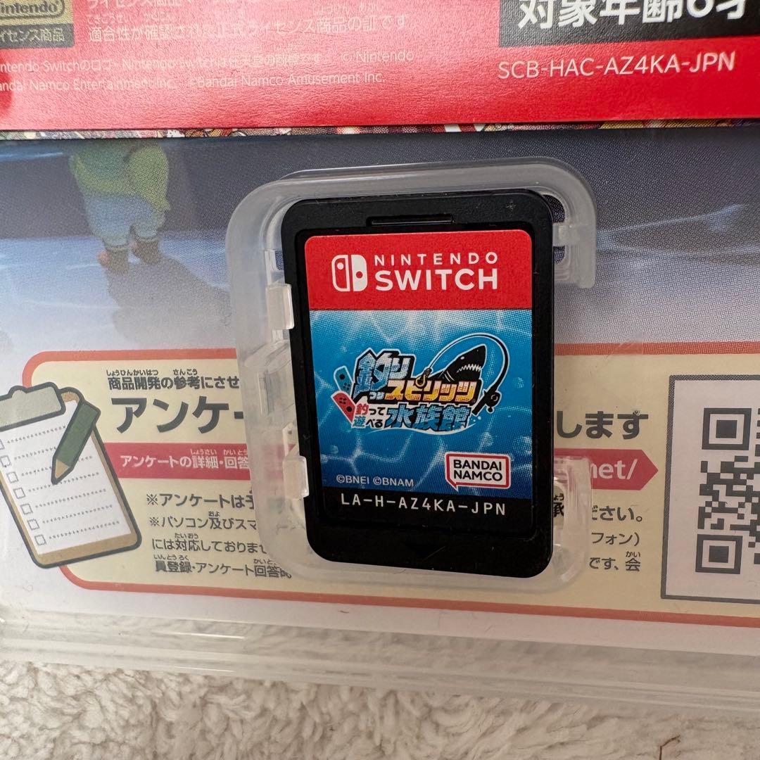 Nintendo Switch 釣りスピリッツ 水族館 サオコンセット