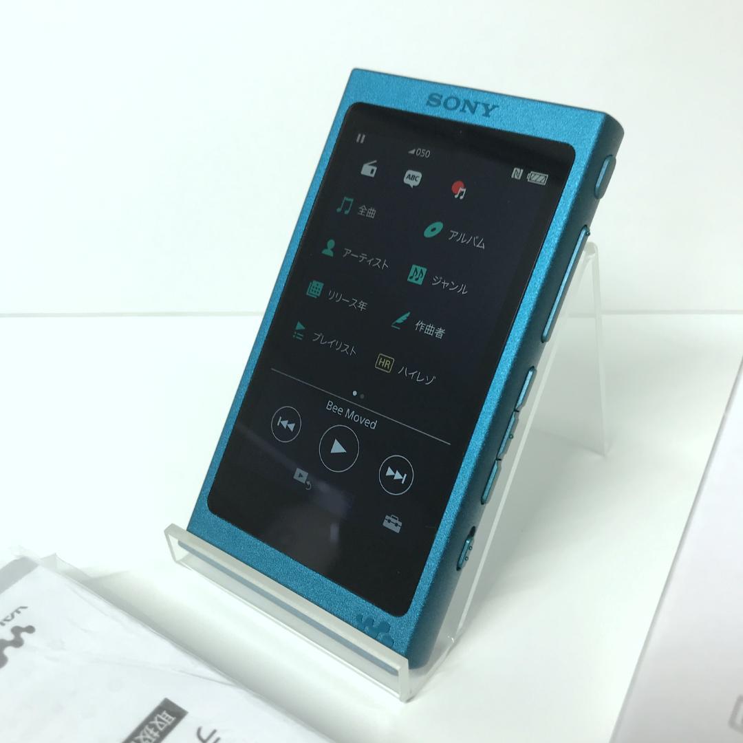 極美品】SONY ウォークマン Aシリーズ NW-A35 16GB ブルー