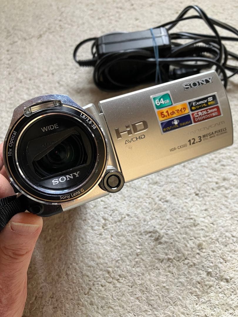 ビデオカメラ SONY HANDY CAM HDR-CX560
