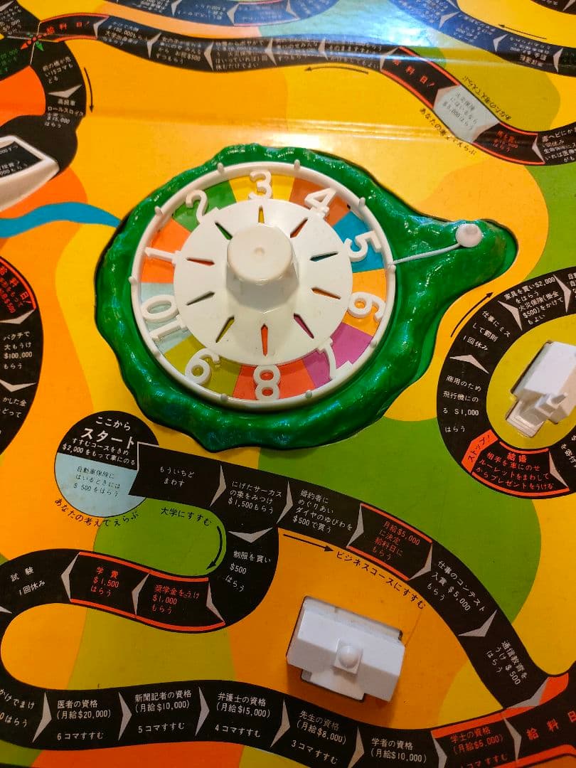 初代人生ゲーム　黒盤　超貴重　コレクターアイテム