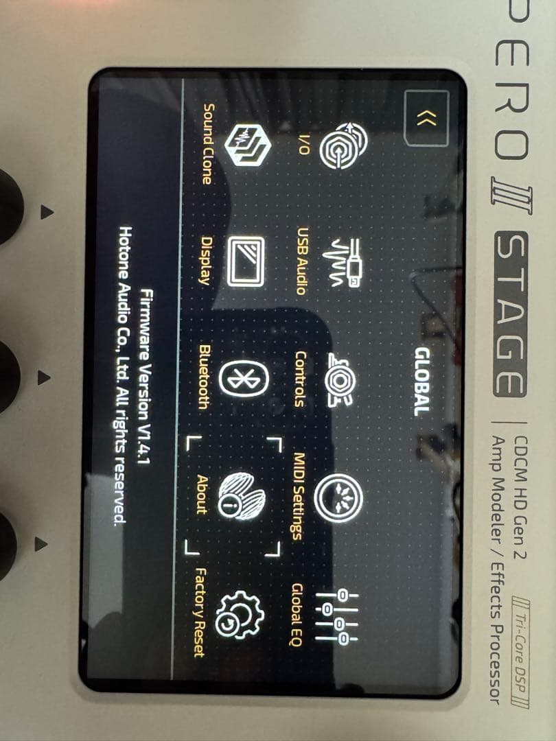 HOTONE Ampero II STAGE 極美品 ペダル付き