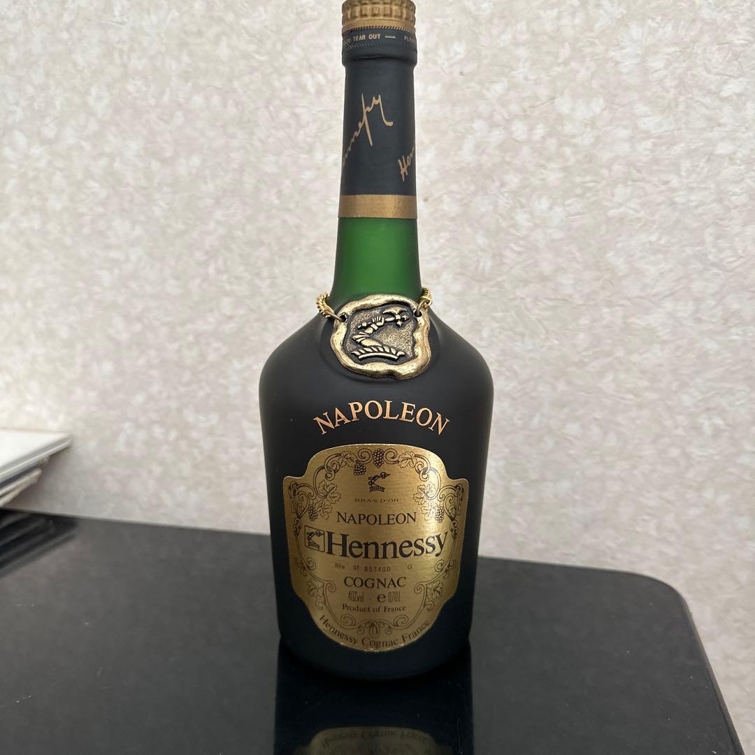 ヘネシー Hennessy ナポレオン コニャック つや消しボトル 酒