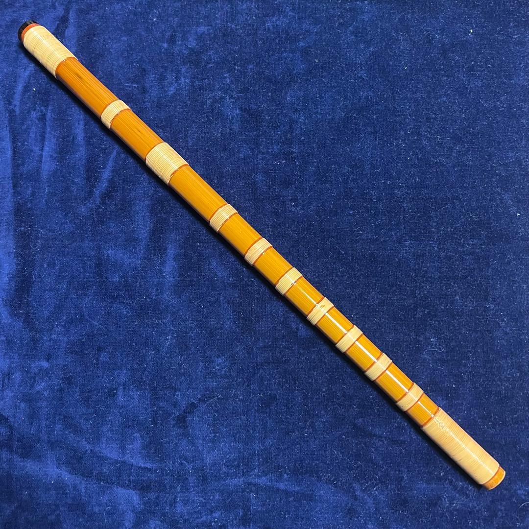 篠笛丸山 小倉作 5本調子 古典調 本漆塗 総巻 篠笛 写真