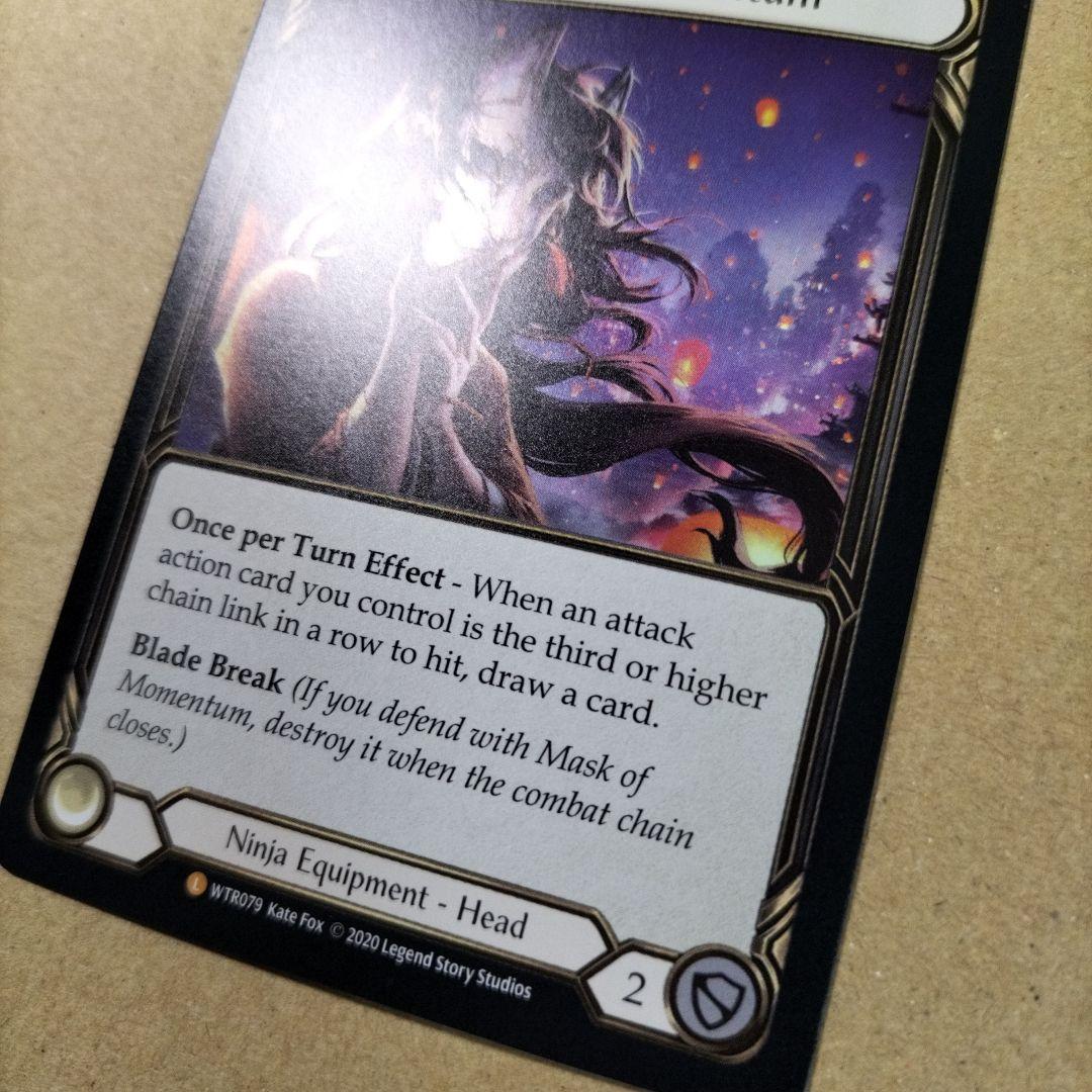 FAB Mask of Momentum/機運の仮面 Foil WTRUNL