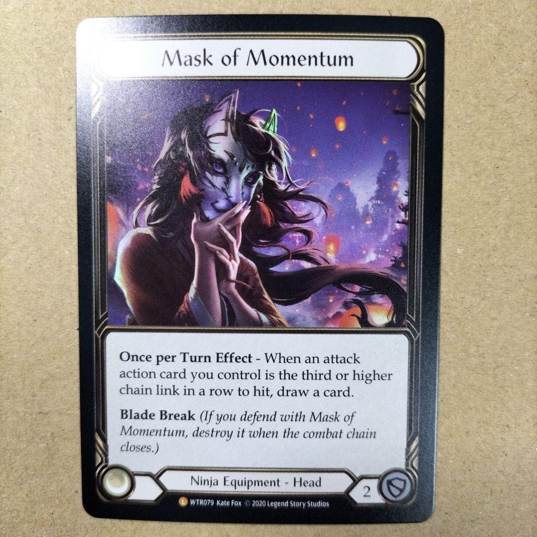 FAB Mask of Momentum/機運の仮面 Foil WTRUNL