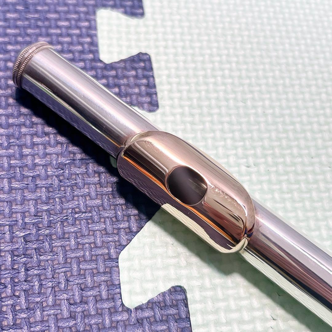 希少 ミヤザワフルート 25周年記念モデル 9K 頭部管銀製