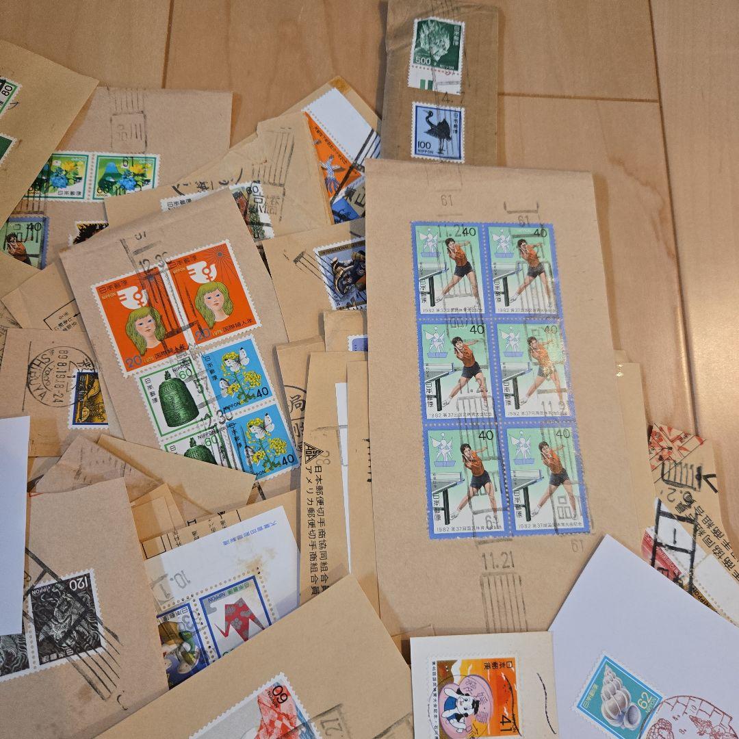 使用済切手コレクション 沢山 No.4 - メルカリ