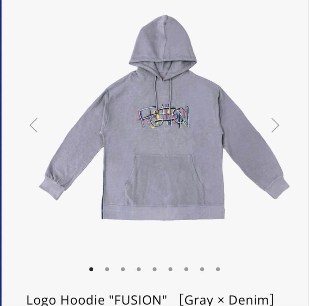 Vaundy ロゴフーディパーカー