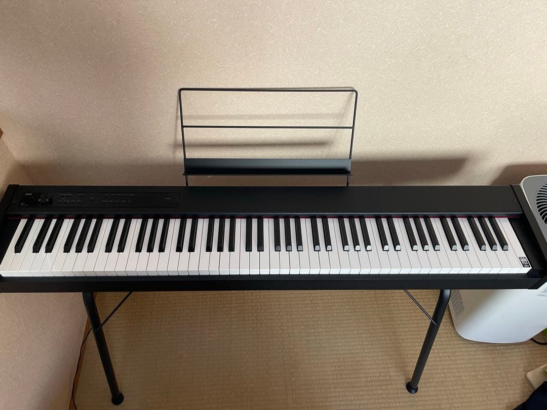 KORG 電子ピアノ D1 88鍵盤 2019年製 コルグ スタンド - メルカリ