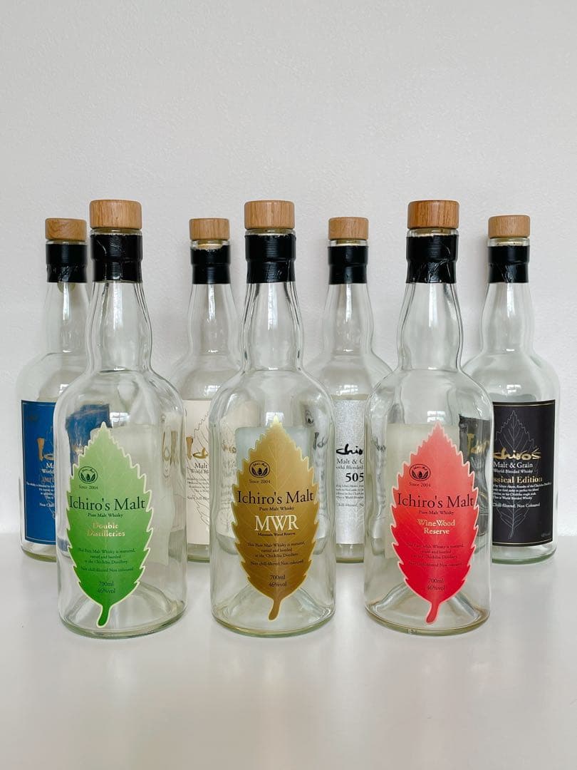 イチローズモルト 空瓶 7本set