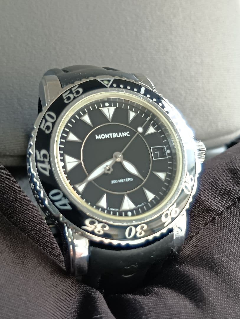 MONTBLANC モンブラン　7037　マイスターシュテュックデイト　クオーツ