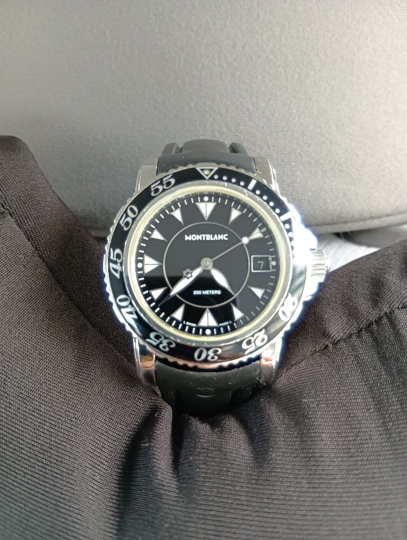 MONTBLANC モンブラン　7037　マイスターシュテュックデイト　クオーツ