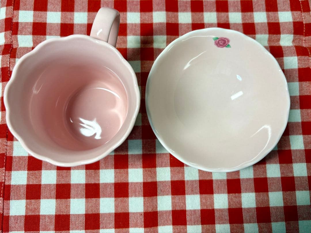 当時物 2000年 サンリオ ハローキティ バラキティ 薔薇 マグカップ お茶碗