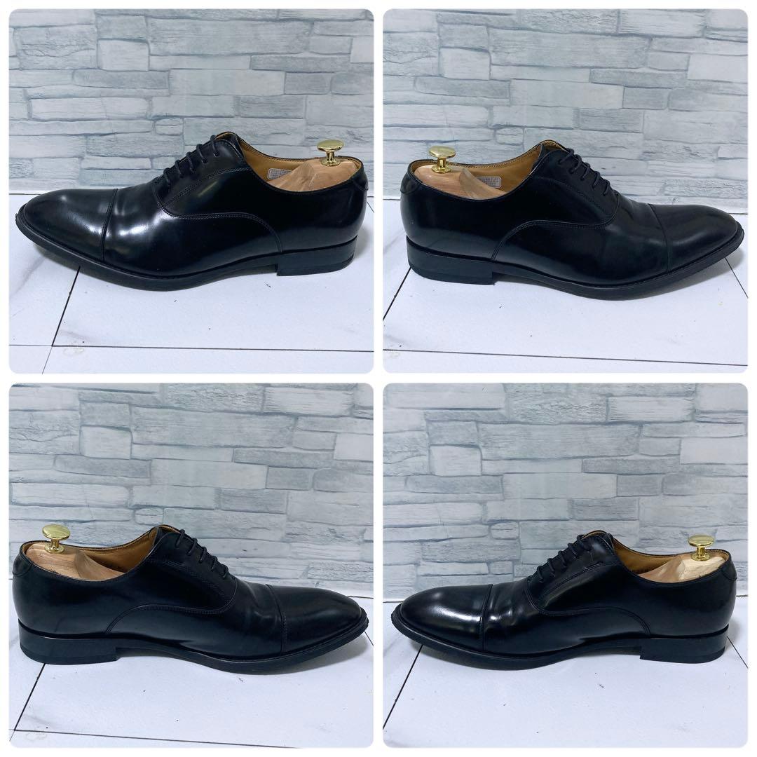 美品 REGAL 811R ビジネスシューズ ストレートチップ 本革 黒 27