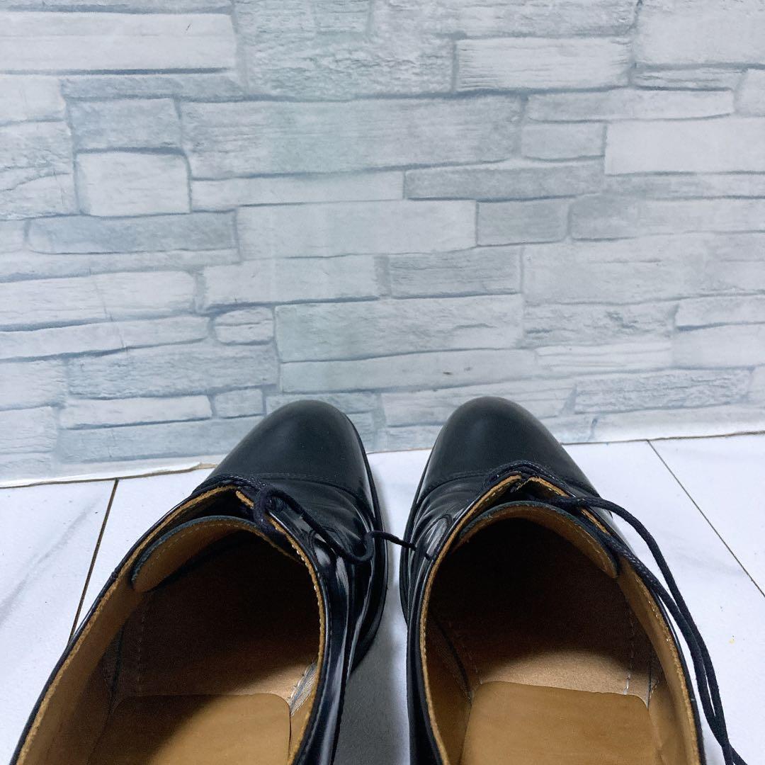 美品 REGAL 811R ビジネスシューズ ストレートチップ 本革 黒 27