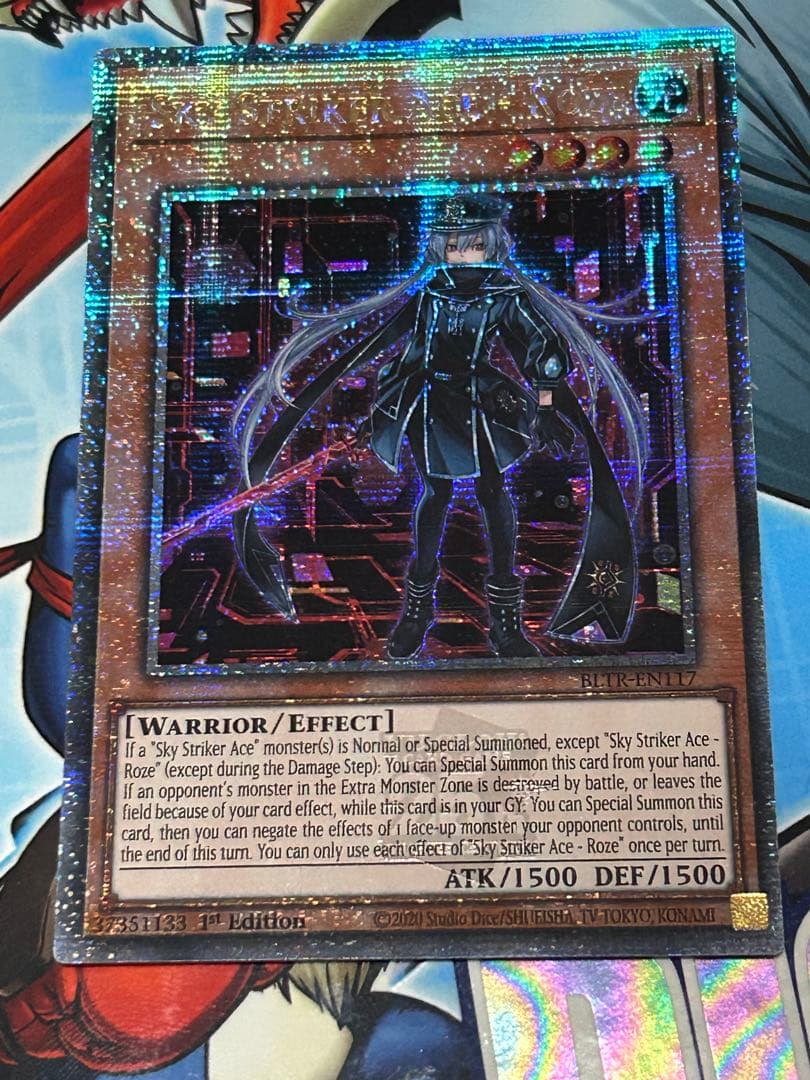 EU版 閃刀姫ロゼ 25th イラスト違い 遊戯王　クオシク