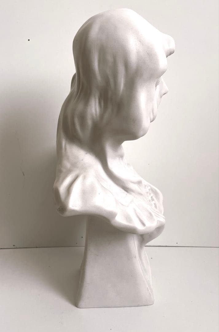 スズランの少女 石膏像 デッサン オブジェ アート 絵画 すずらんを持っ