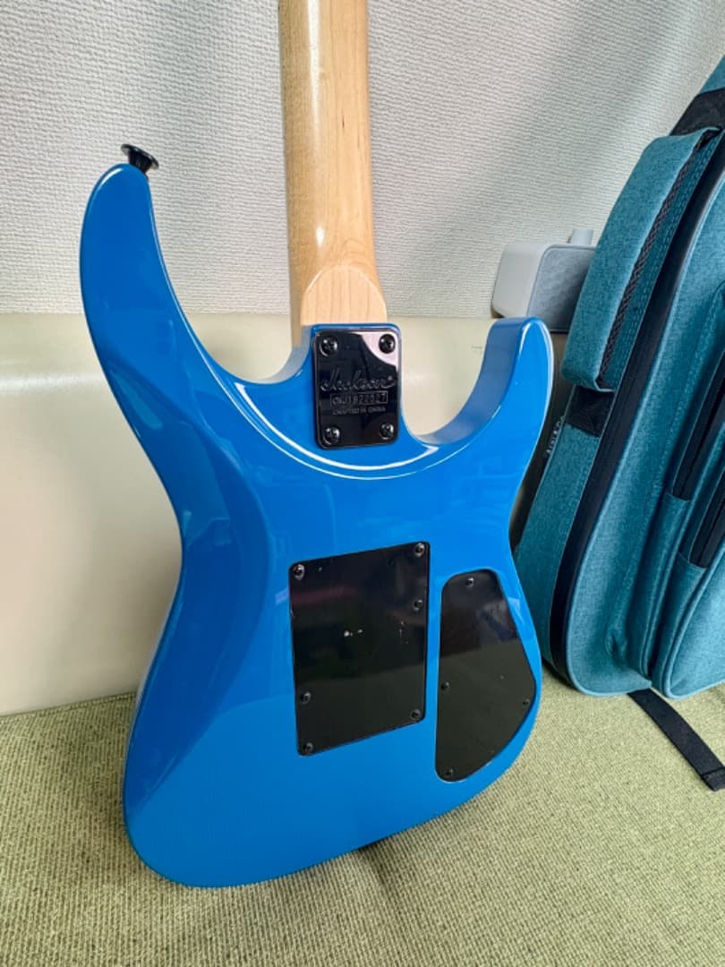 Jackson レフティ 左用 エレキギター 青 ギターケース付き ジャクソン
