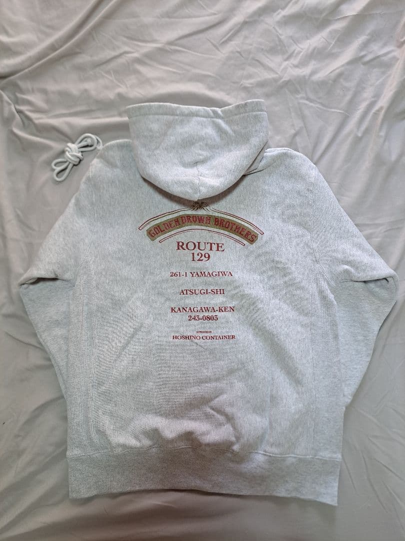 GBB グレー XL パーカー