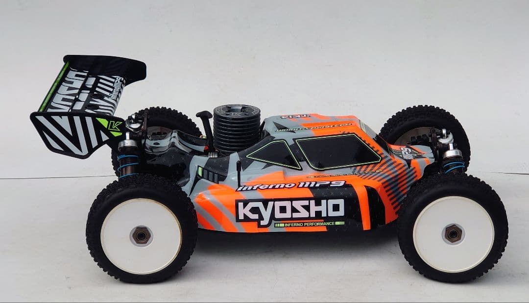 未走行！KE25付 特別仕様！京商インファーノ MP9 1/8GP レディセット