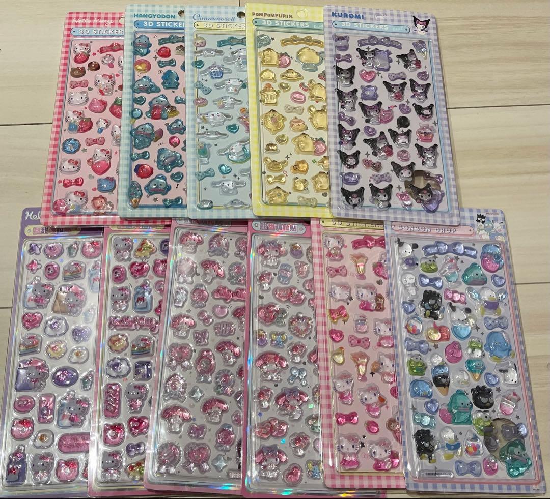 新品　ボンボンドロップシール　サンリオ　たまごっち　国内正規品　90枚セット