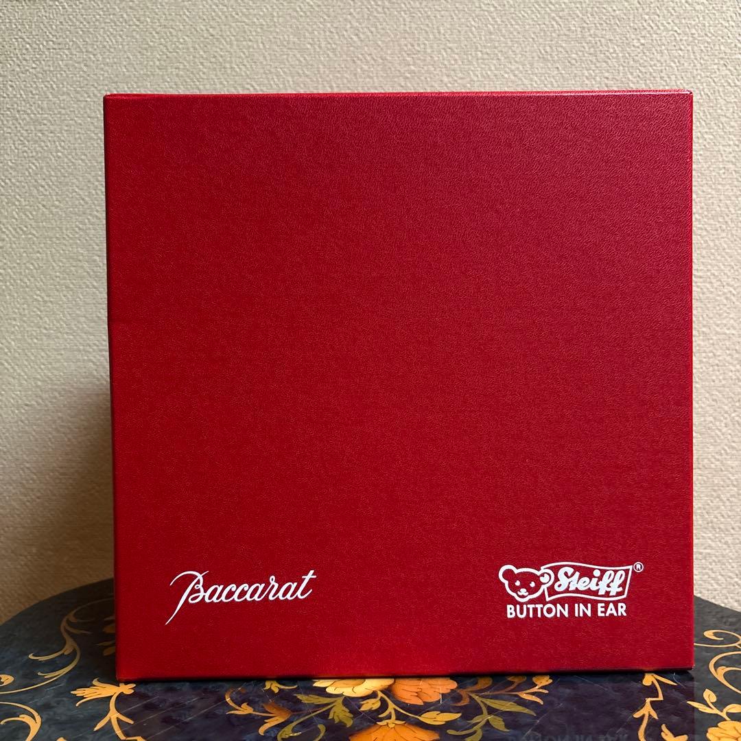 Steiffシュタイフ×Baccaratバカラ　コラボレーション　テディベア