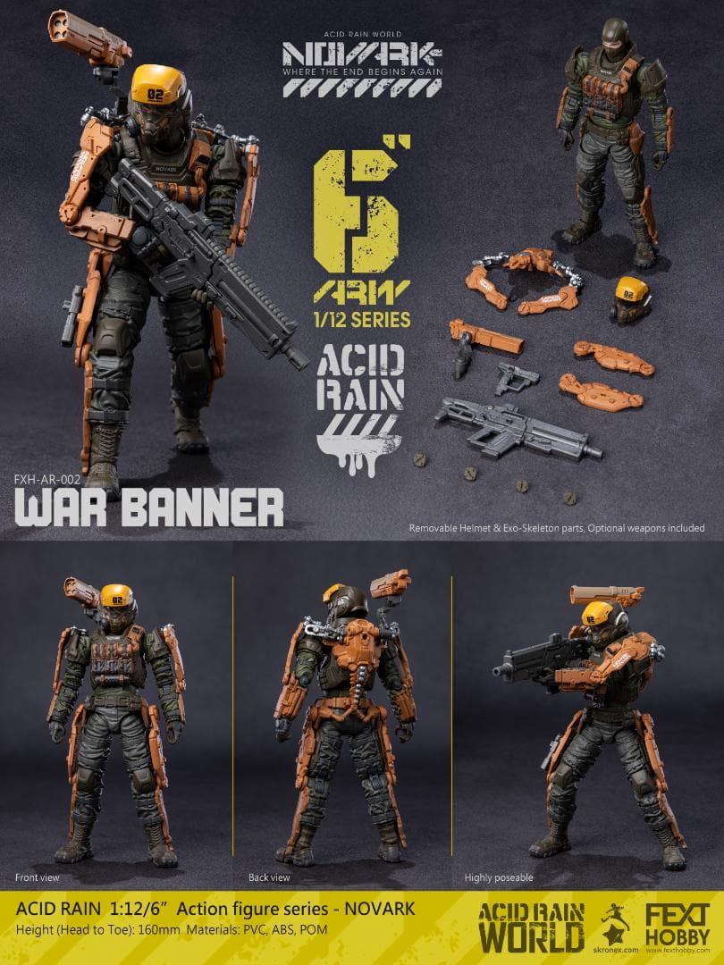 Acid Rain FXH-AR-002 WAR BANNER アシドレイン