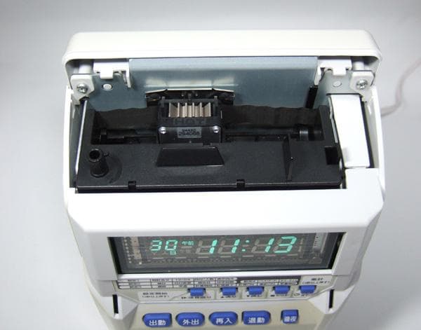 ★清掃済美品 MAX タイムレコーダー ER-110S5 + 新品Sカード20枚