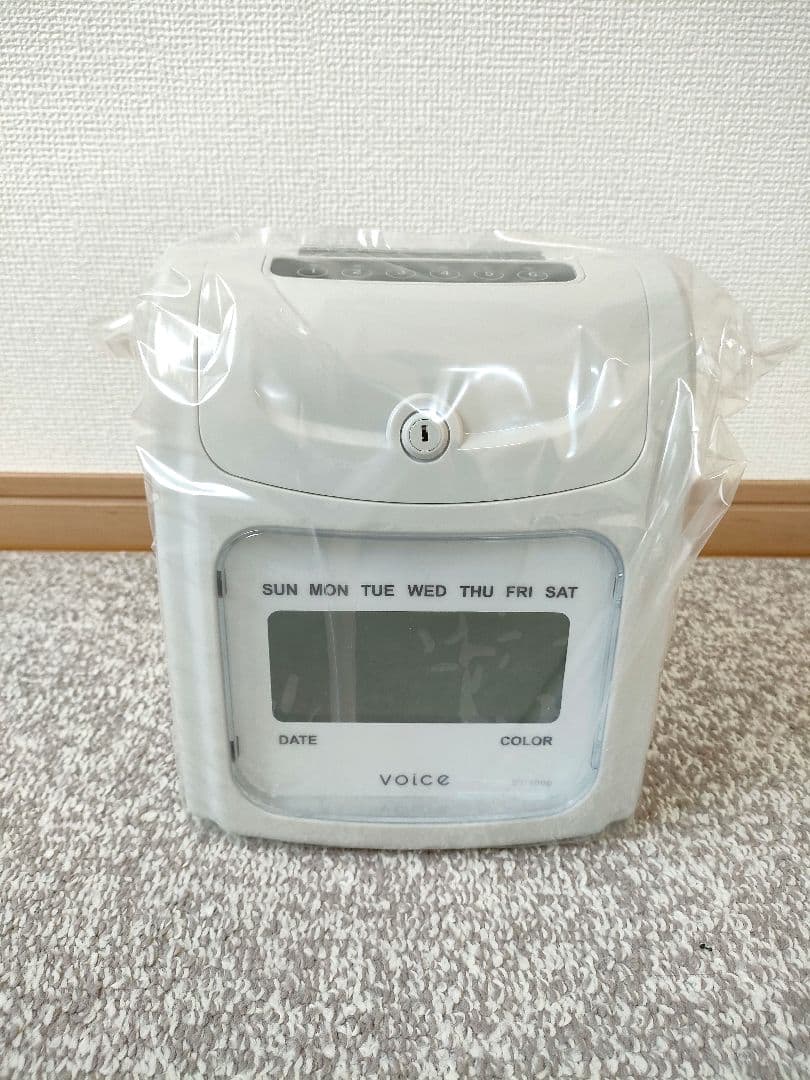 【新品未使用】voice タイムレコーダー タイムカード